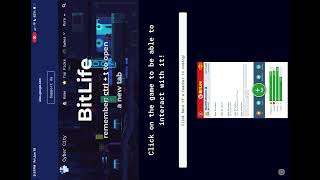 Playing BitLife Unblocked on CyberCity