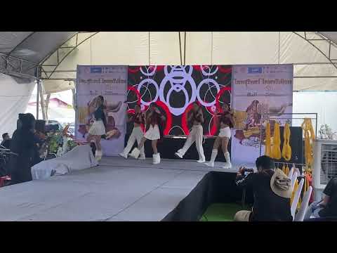 5 สาว Ovcomfearce ชนะเลิศอันดับ1 จากการประกวดCover Dance งานผ้าไหมสุรินทร์ #Ovcomfearce #coverdance
