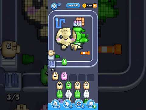 Pixel Flow Level 683 Walkthrough