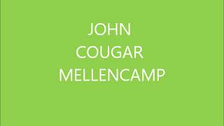 JOHN COUGAR MELLENCAMP   12.「 The Kind Of Fella I Am 」