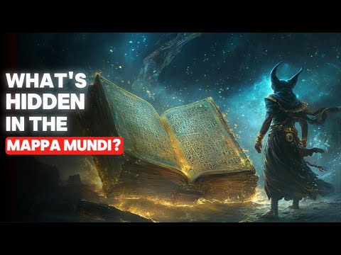 Can the mappa mundi world map show us the whole earth