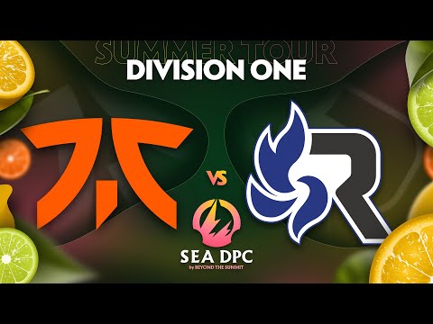 Fnatic vs RSG Game 3 - DPC SEA Div 1: Summer Tour w/ MLP & Trent