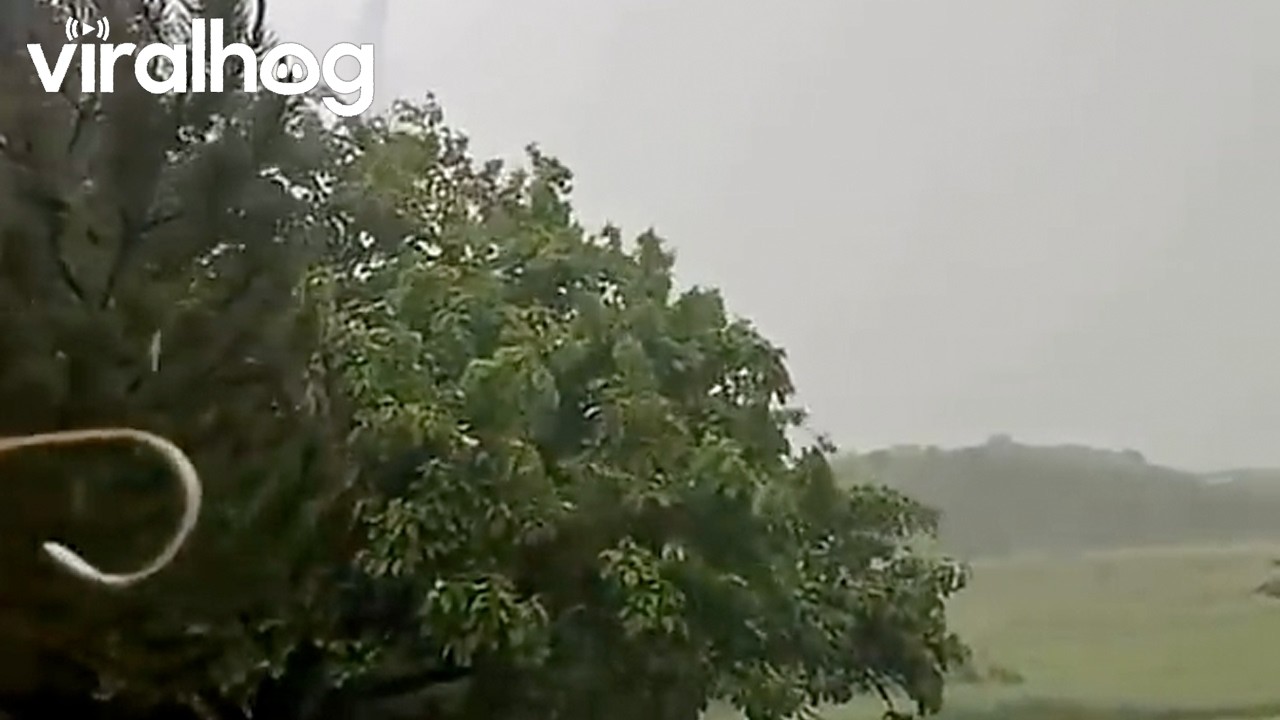 Tornado Touches Down in Saskatchewan as Storms Batter the Region || ViralHog