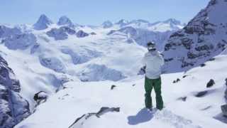 preview picture of video 'Guest video: Great Heli-Skiing conditions April 15-16, 2013'