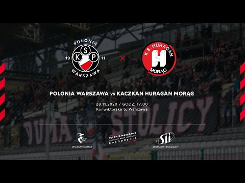 Studio przedmeczowe: Polonia Warszawa - Kaczkan Huragan Morąg