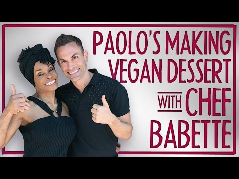 Veganes Dessert zubereiten mit Chefköchin Babette!