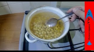 Как правильно сварить цельный горох для рыбалки