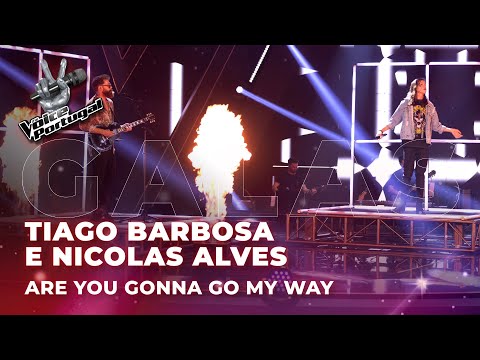 Tiago Barbosa e Nicolas Alves - "Are You Gonna Go My Way" | Gala de Fim de Ano | The Voice Portugal