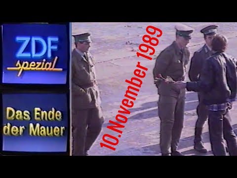 30 Years of the Fall of the Wall 1989/2019 *The End of the Wall* ZDF Special on November 9, 1989 ...