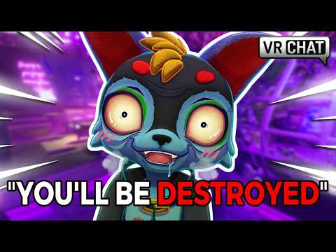 Trolling VR Chat Furry Goes Wrong (COPS CALLED) - ft. ⁨@oatsaurus⁩