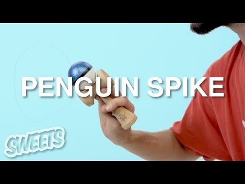 How to PENGUIN SPIKE - Kendama Trick Tutorial - Sweets Kendamas