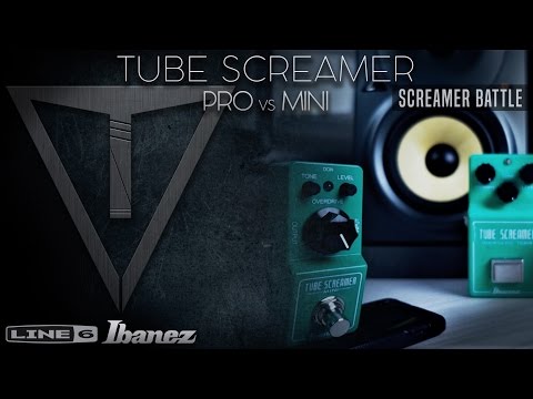 Tube Screamer Pro vs Mini - Review y Test