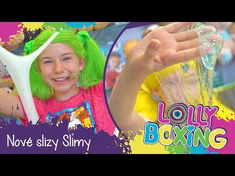 Lollyboxing 27 - Nová kolekce slizů Slimy!