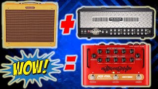 Video thumbnail for Fender Tweed & Mesa Dual Rec in ONE Portable Amp for GIG or HOME - HOTONE MOJO ATTACK by The Tone King
