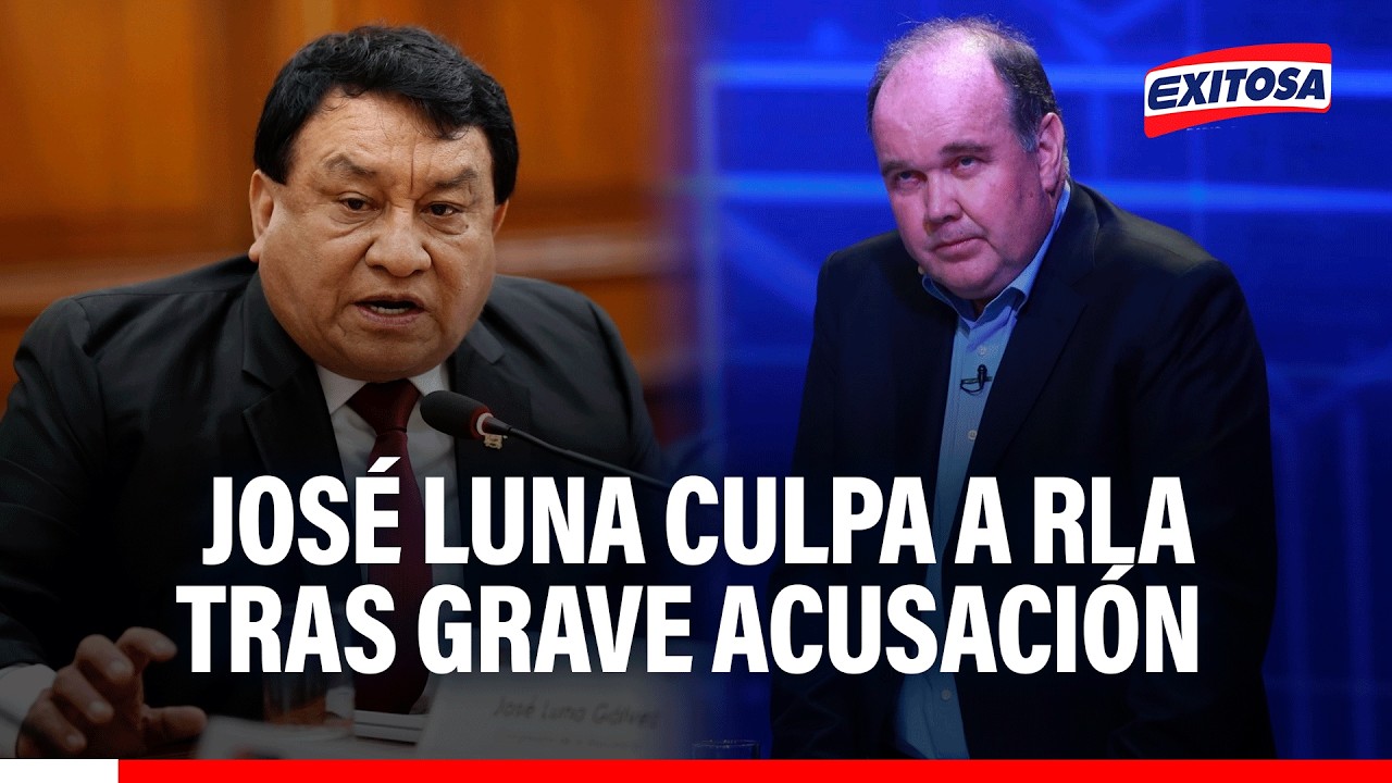 🔴🔵 José Luna culpa a López Aliaga por acusación periodística en su contra: "Una chanchada asquerosa"