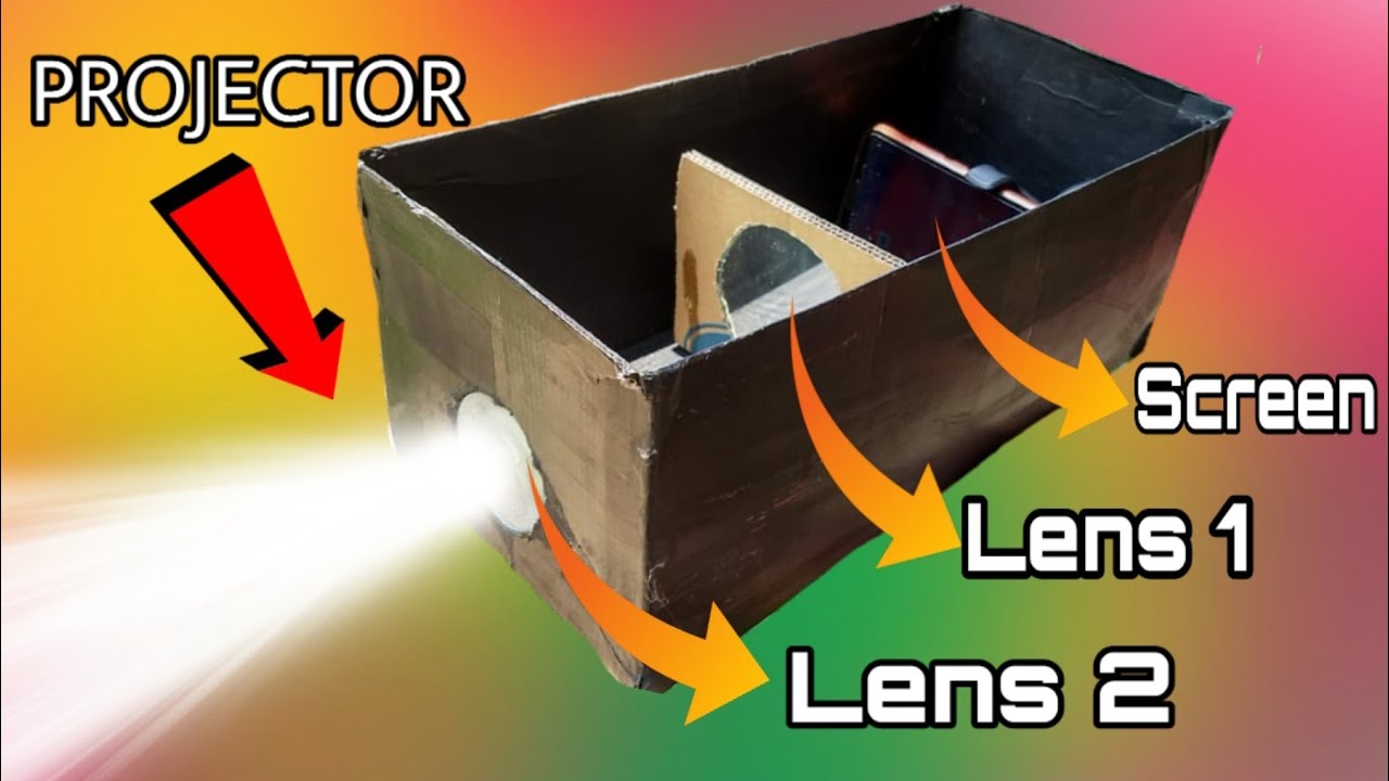 homemade phone projector homemade phone projector