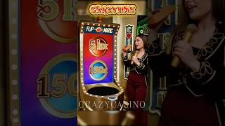 Coinflip 5000X With 50X Topslot Hits New World Record | Todays Bigwin Crazytime #shorts #trending