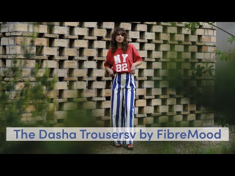 Dasha Trousers Sewing Pattern video