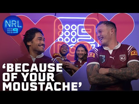 Love is in the air with the Queensland Maroons | NRL on Nine