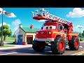 Street Vehicles Song For Kids Monster Truck Car Wash Cartoon Nursery Rhymes