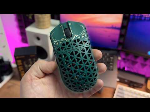 Игровая мышь ATTACK SHARK R5 Ultra Black (PAW3950MAX, 8000 Гц, 39 г, 2.4G/Bluetooth/USB-C) - фото 1 - id-p3036297002