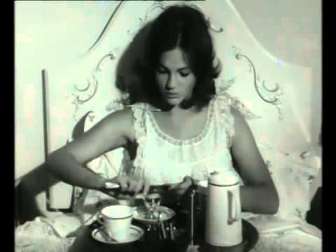 Sexy, Young 19-Year-Old Jacqueline Bisset in 1964 British Egg Commercial