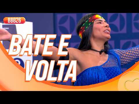 MARCIELE wins the BATE E VOLTA challenge and SAVES herself from the Paredão! ⚡ | BBB 26 | BBB 26