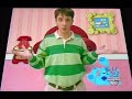 Blue S Clues The Grow Show Theme Song 2004 DVD Daddad Opposites Table House