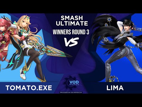 Tomato.exe (Pyra/Mythra) vs Lima (Bayonetta) - Winners Round 3 - Hidden Nest #45
