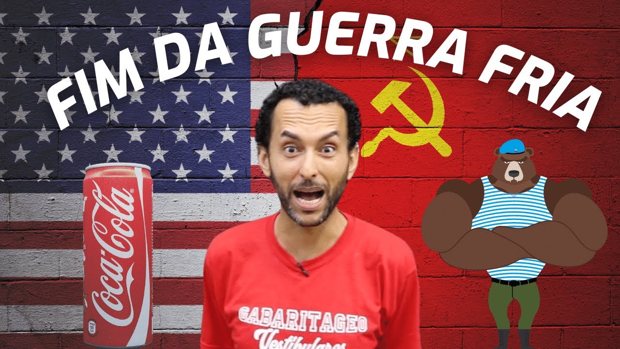 Aula completa fim da GUERRA FRIA |  União Soviética e Estados Unidos