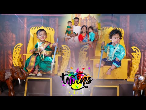 Best Twins Babies First Birthday | Niyansh & Niyasri | Sakhi photography | 2025