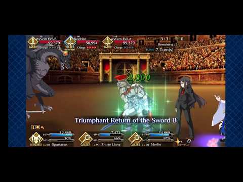[ FGO NA ] Nero Fest 2019  - Siegfried CQ 1T Kill