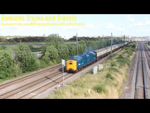 BR Class 55 No. 55009 Deltic ‘Alycidon’ & 47826 ‘The Capital Deltic Reprise’, Marholm 29th July 2023