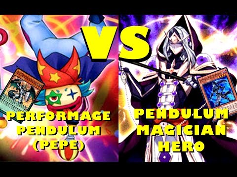 Real Life Yugioh - PERFORMAGE PENDULUM PEPE vs PENDULUM MAGICIAN HERO November 2015 Format Friendly