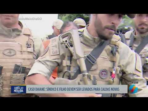 Síndico suspeito de matar corretora é transferido para Caldas Novas