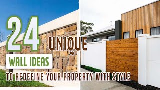 24 Unique Wall Ideas to Redefine Your Property with Style