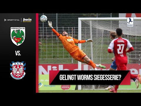 Joker entscheidet die Partie! | VfR Wormatia Worms - FSV Frankfurt | Regionalliga Südwest
