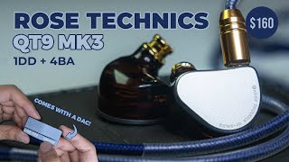THE MOST COMPLETE IEM PACKAGE | Rose Technics QT9 MK3 Review
