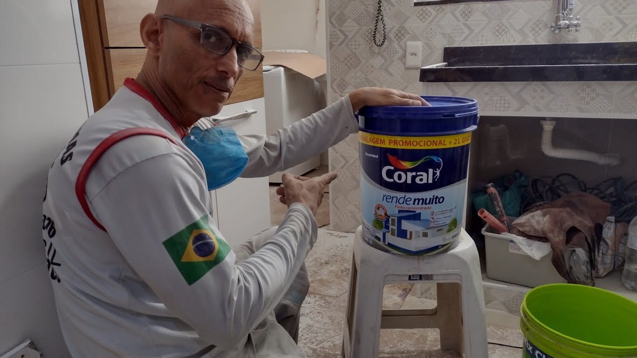 Watch Now Coral rende muito como fazer a diluição e pintar Coral rende muito como fazer a diluição e pintar