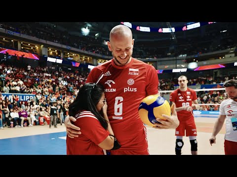 2023 VNL: Bartosz Kurek Surprises Super Fan From The Philippines