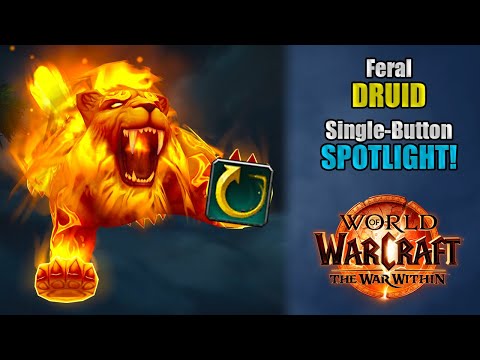 One Button Feral Druid | How Good Is SBA in The War Within?
