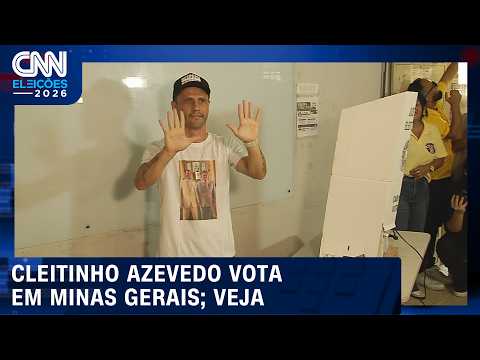 Acompanhe a votação de Cleitinho Azevedo em Minas Gerais | CNN ELEIÇÕES