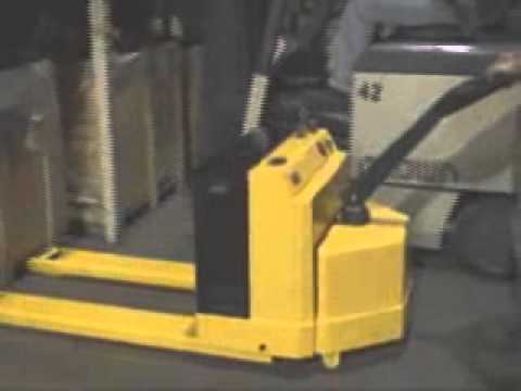 Vestil Fully Powered Electric Pallet Truck - 4,500-Lb. Capacity, 20in. x 48in. Forks, Model# EPT-204