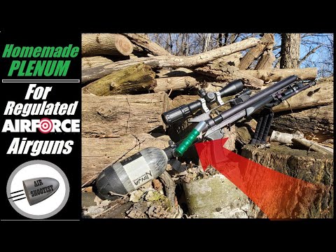 PLENUM For The TALON SS! Homemade Plenum For Regulated Airforce Airguns! Will It Add MAD POWER?!?!?!