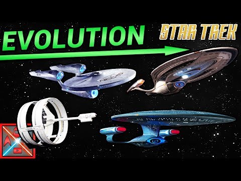 Die EVOLUTION der ENTERPRISE SCHIFFE - STAR TREK ENTERPRISE erklärt (non-Kanon)
