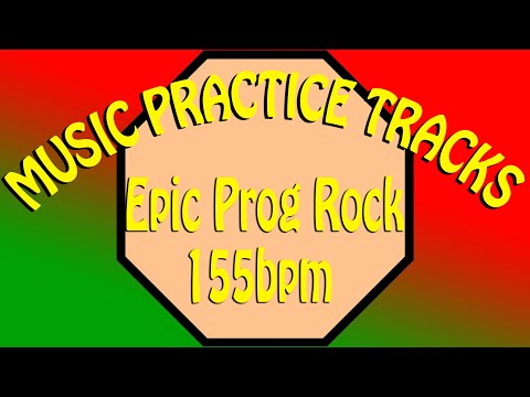 Epic Prog Rock 155bpm. MPT (Prog Rock drumless)