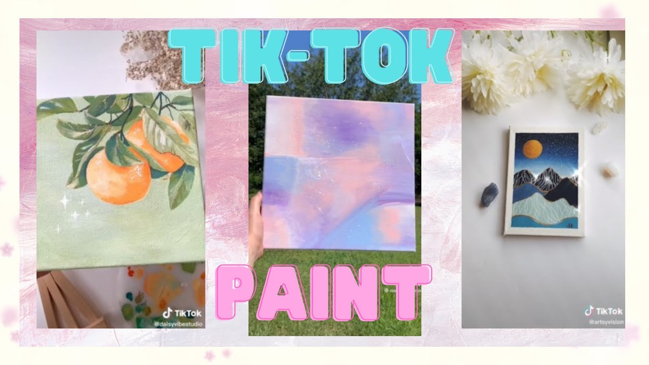 92+ Beautiful Aesthetic Paintings Tiktok Draft