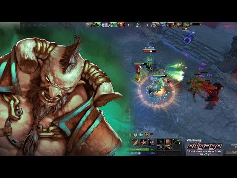 Dota 2 Gameplay #103: Centaur Warrunner, Offlane (German)