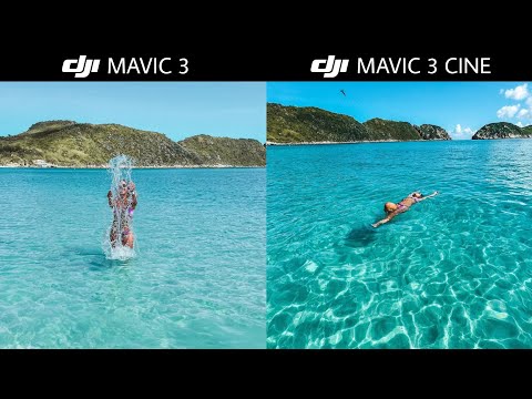 DJI Mavic 3 vs DJI Mavic 3 Cine Camera Comparision