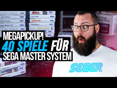 MEGAPICKUP | 40 SEGA Master System Spiele und Konsolen | NES Commando